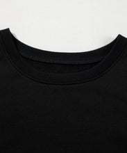 Load image into Gallery viewer, Black Contrast Puffy Sleeve Top

