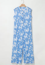 Load image into Gallery viewer, The “Harley” Floral Print Wide Leg Jumpsuit
