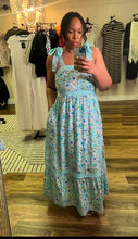 Load image into Gallery viewer, The “Ella” Tie Strap Maxi Dress
