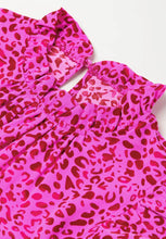 Load image into Gallery viewer, The &quot;Evelyn&quot; Pink Leopard Maxi Dress
