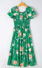 Load image into Gallery viewer, The &quot;Vera&quot; Floral Print Midi Dress
