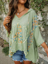 Load image into Gallery viewer, The &quot;Claire&quot; Peace Sign Top
